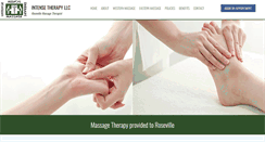 Desktop Screenshot of intensetherapy.com